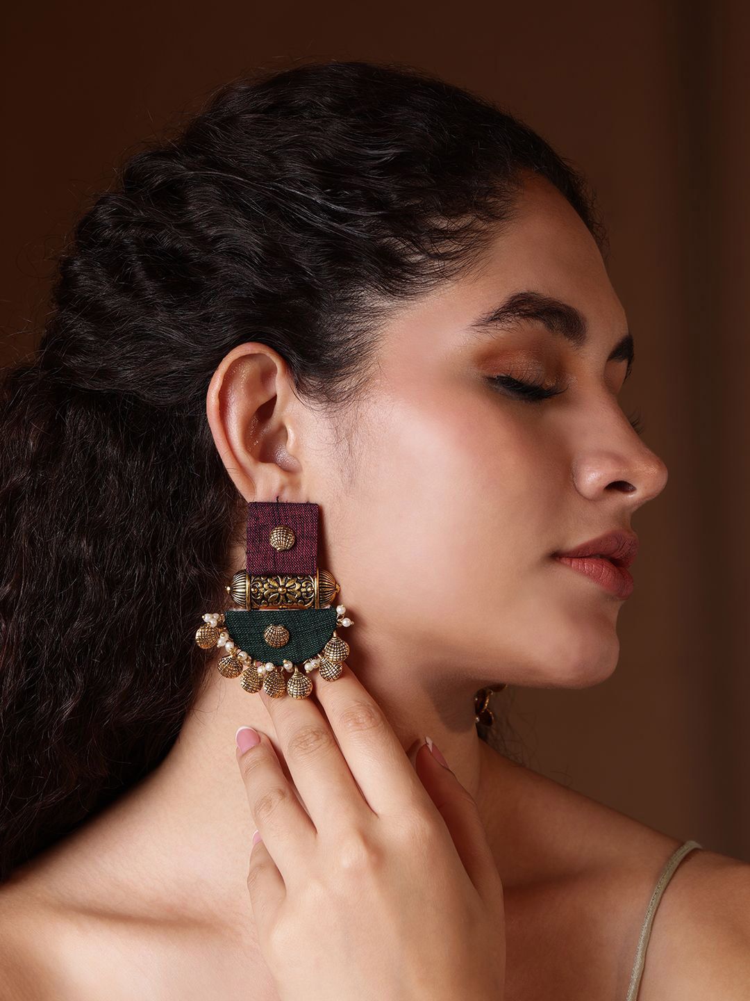 PANASH Contemporary Drop Earrings