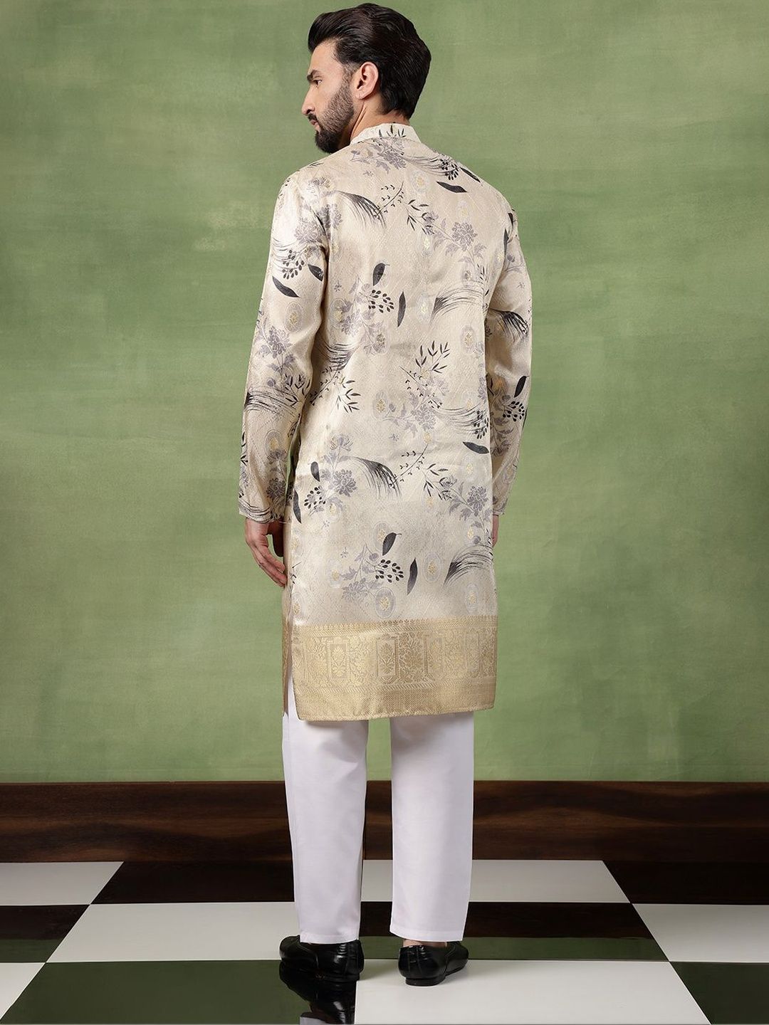 SOJANYA Men Printed Kurta