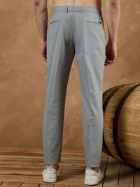 DENNISON Men Smart Tapered Fit Trousers