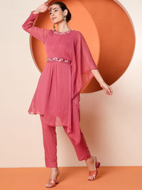 Antheaa Embellished Tunic & Trouser Co-Ords