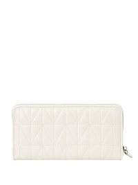 Lino Perros Women Quilted Zip Around Wallet