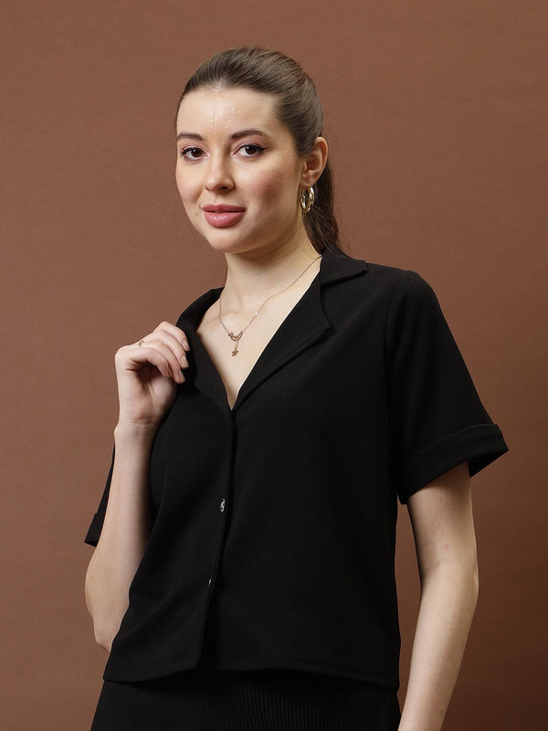 Athena Scuba Shirt Style Top