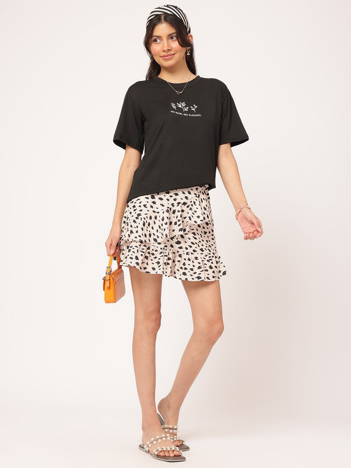 DressBerry Timeless Classic Printed T-shirt