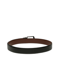Teakwood Leathers Men Textured Leather Reversible Formal Belt