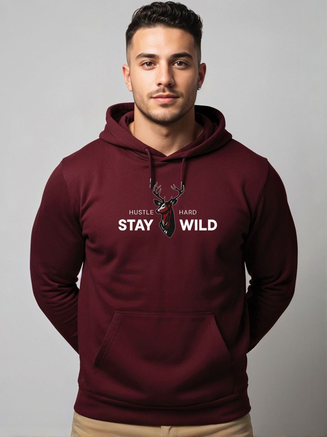 ADRO Printed Knitted Pullover