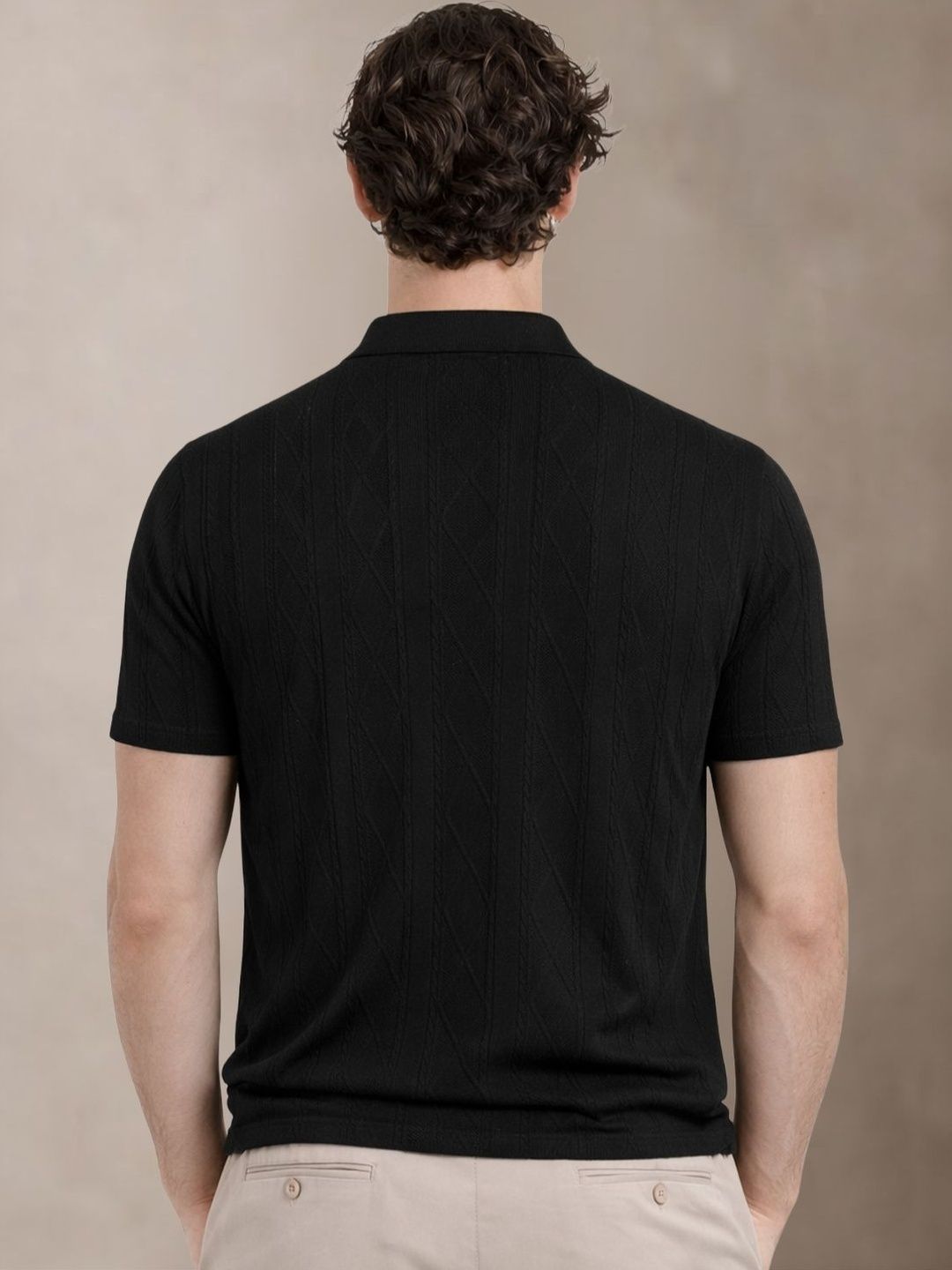 Baju-T Kolar Polo ADRO Lelaki