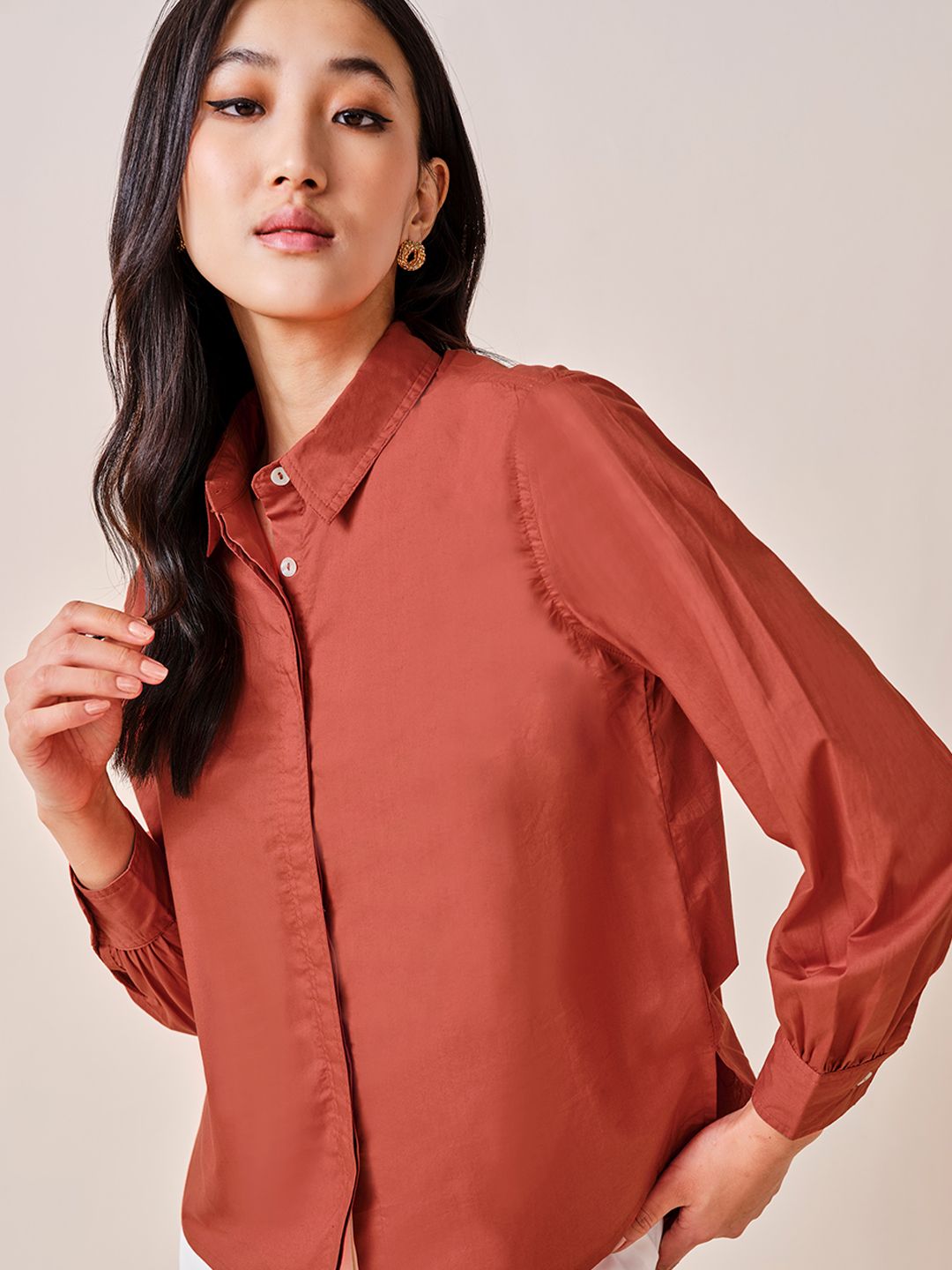 AND Cotton Shirt Style Top