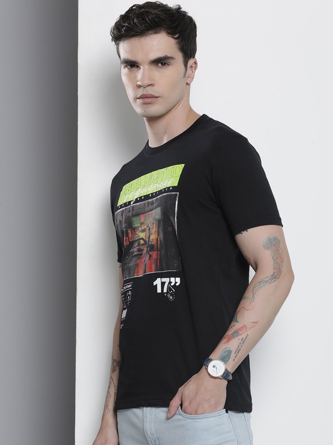 The Indian Garage Co Men Printed T-shirt