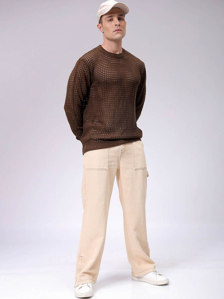 The Indian Garage Co Men Longline Pullover