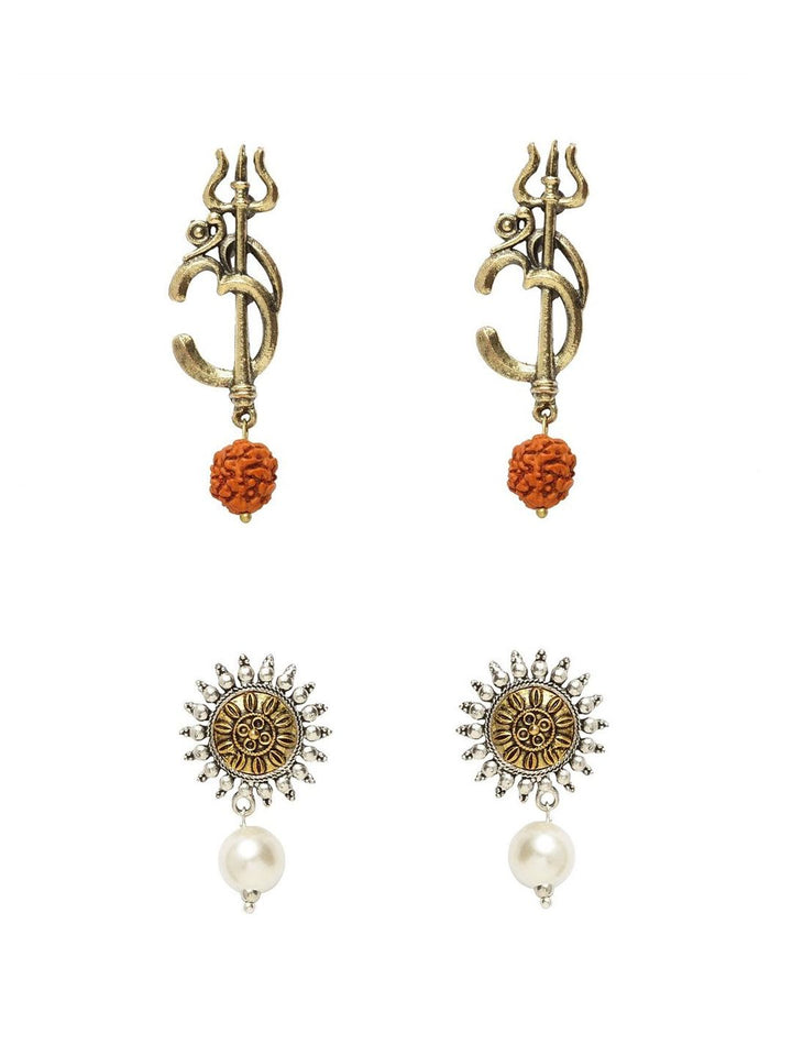 Anting-anting Drop Kontemporari Anouk
