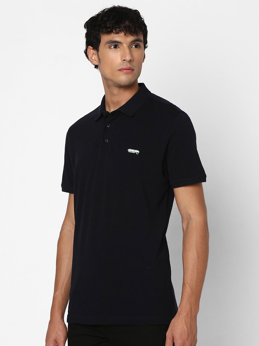 SPYKAR Regular Fit Polo Collar Short Sleeve Pure Cotton T-shirt