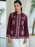 Baju Kasual Bercetak Bunga Lurus House of Chikankari Wanita