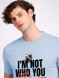 ADRO Men Typography Printed T-shirt