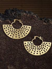 DressBerry Gold-Plated Contemporary Drop Earrings