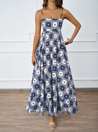 all about you Ethnic Motifs Print Maxi Dress
