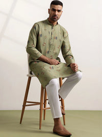 Kurta Bercetak Motif Etnik Lelaki Anouk