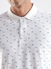 Tshirts ADRO Men Off White Cotton