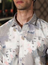 Campus Sutra Men Comfort Printed Casual Shirt