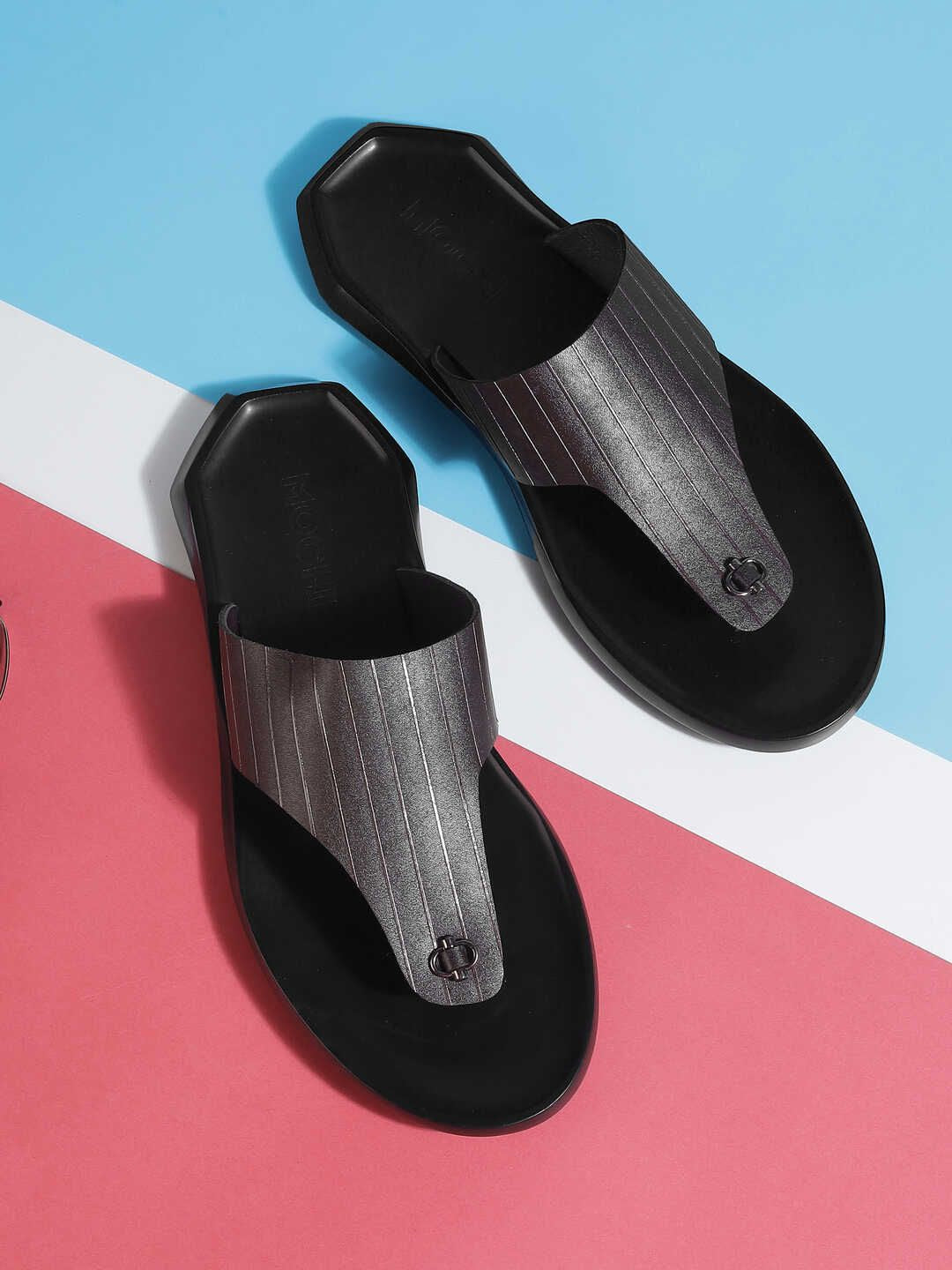 Mochi Men Leather Comfort Sandals