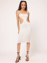 DressBerry Flirty Fine Cut-Out Backless Bodycon Dress