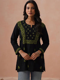 House of Chikankari Women Ethnic Motifs Embroidered Thread Work Kurta