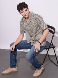 Being Human Men Classic Opaque Printed Casual Shirt