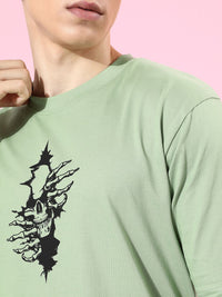 Difference of Opinion Graphic Printed Oversized T-shirt