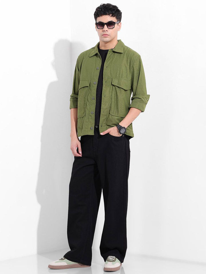 The Indian Garage Co Men Baggy Mid-Rise Jeans