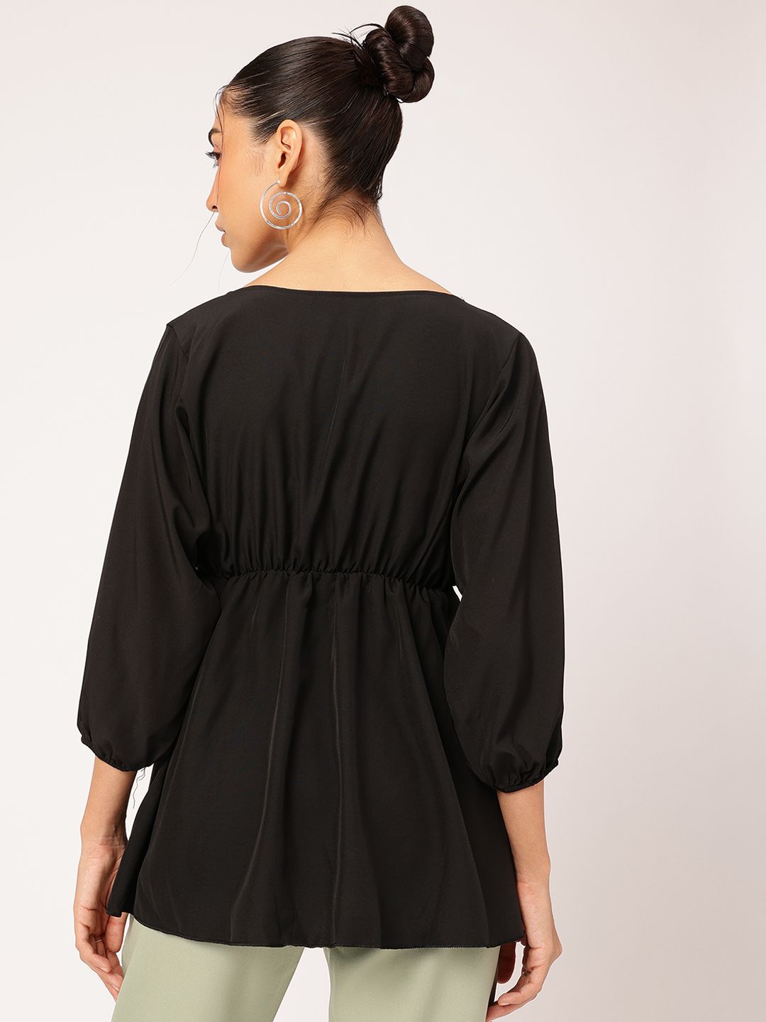 DressBerry High-Waisted Chic Empire Top