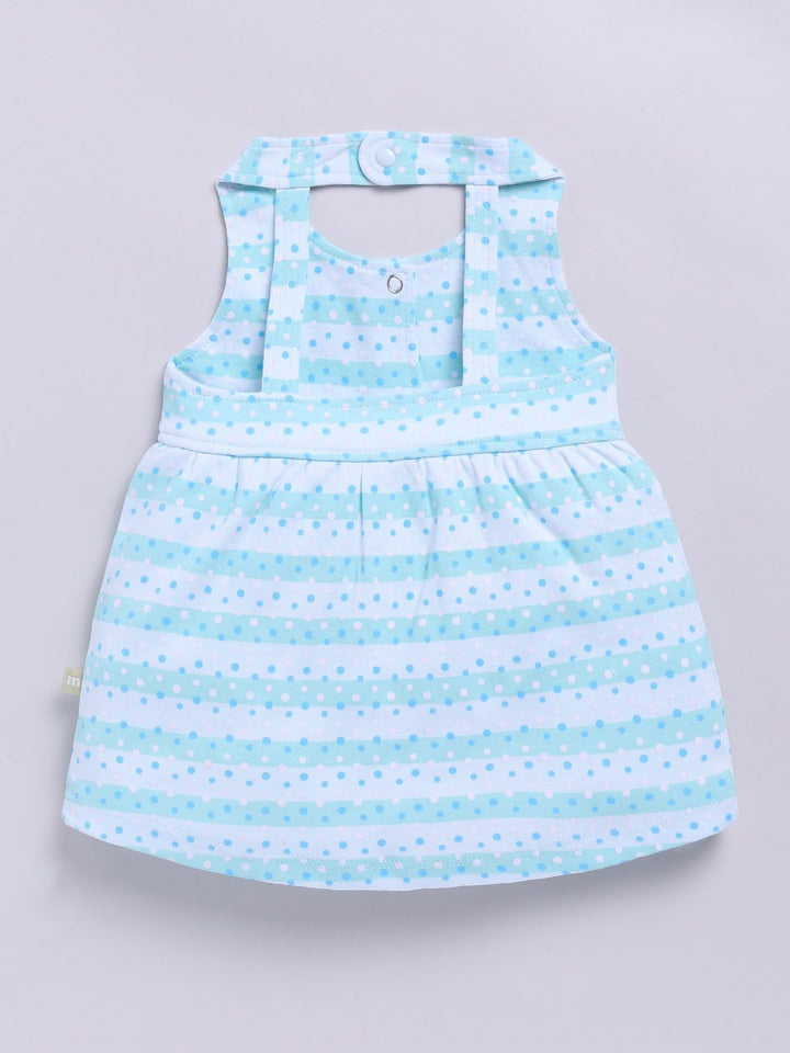 Moms Love Infant Girls Peppa Pig Printed Pure Cotton Fit & Flare Dress