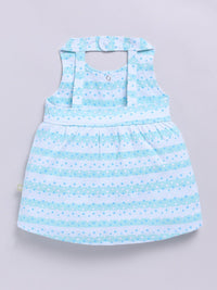 Moms Love Infant Girls Peppa Pig Printed Pure Cotton Fit & Flare Dress