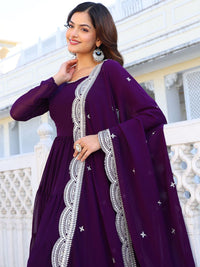 KALINI Women Ethnic Motifs Layered Kurta with Pyjamas & With Dupatta