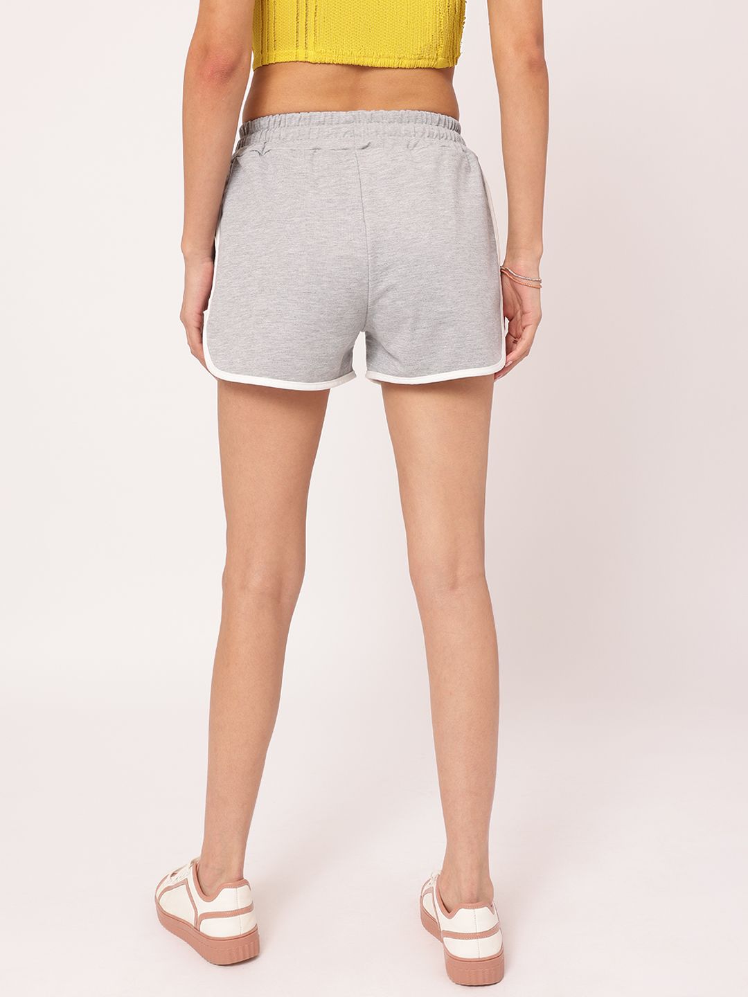DressBerry Women Resort Ready Taping-Detail Shorts