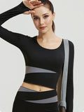HRX by Hrithik Roshan Women Colourblocked Fitted Crop Top
