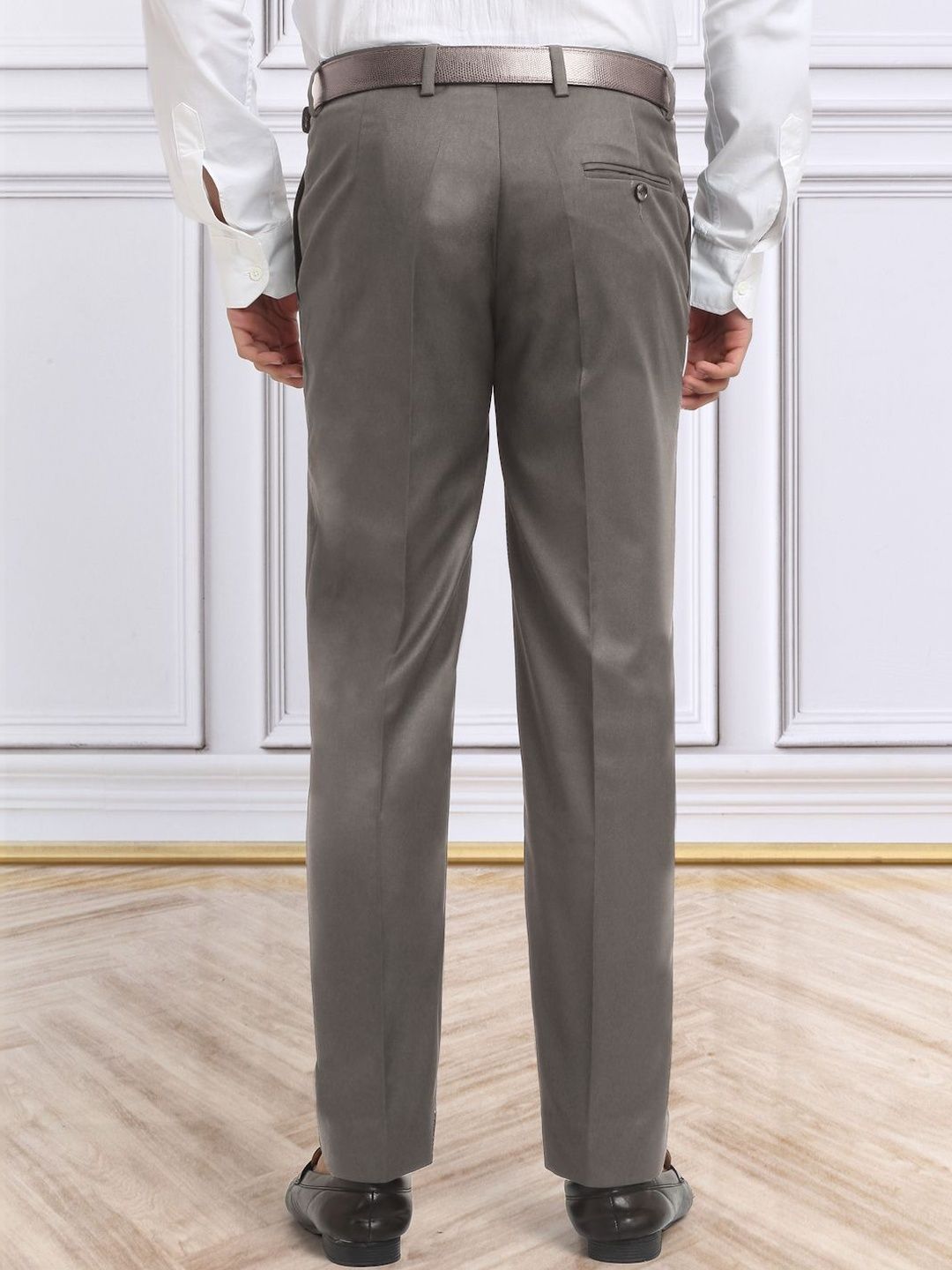 Klotthe Men Slim Fit Formal Trouser