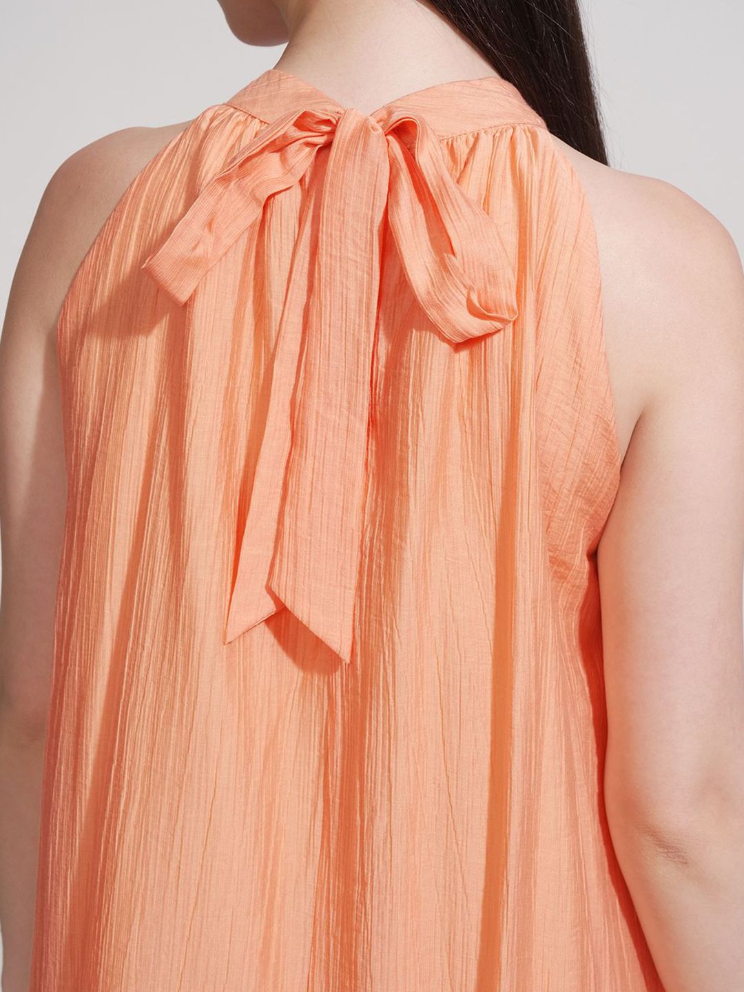 ESPYR By Tokyo Talkies Halter Neck Fit And Flare Maxi Dress