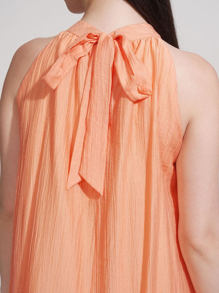 ESPYR By Tokyo Talkies Halter Neck Fit And Flare Maxi Dress
