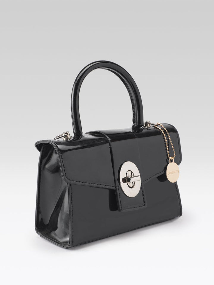 DressBerry Structured Satchel with Detachable Sling Strap