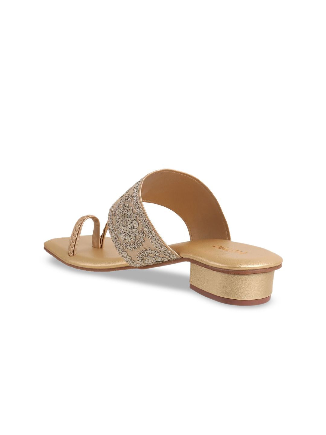 Metro Embellished Block Sandals