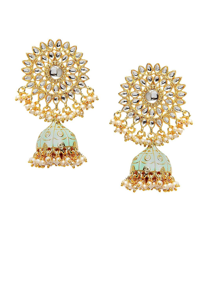 Anouk Contemporary Jhumkas Earrings