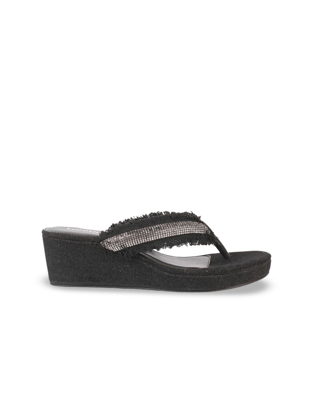 Mochi Embellished Platform Mules