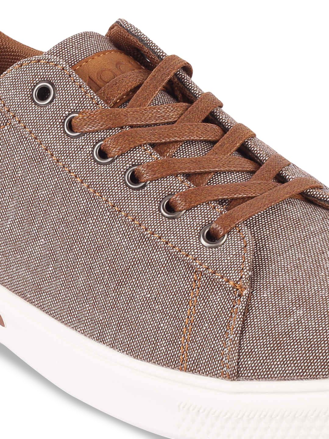 Mochi Men Woven Design Lace Up Sneakers