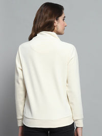 Monte Carlo Wanita Mock Collar Sweatshirt