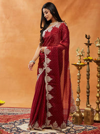 kasee Saree Labuci Bersulam Berhias