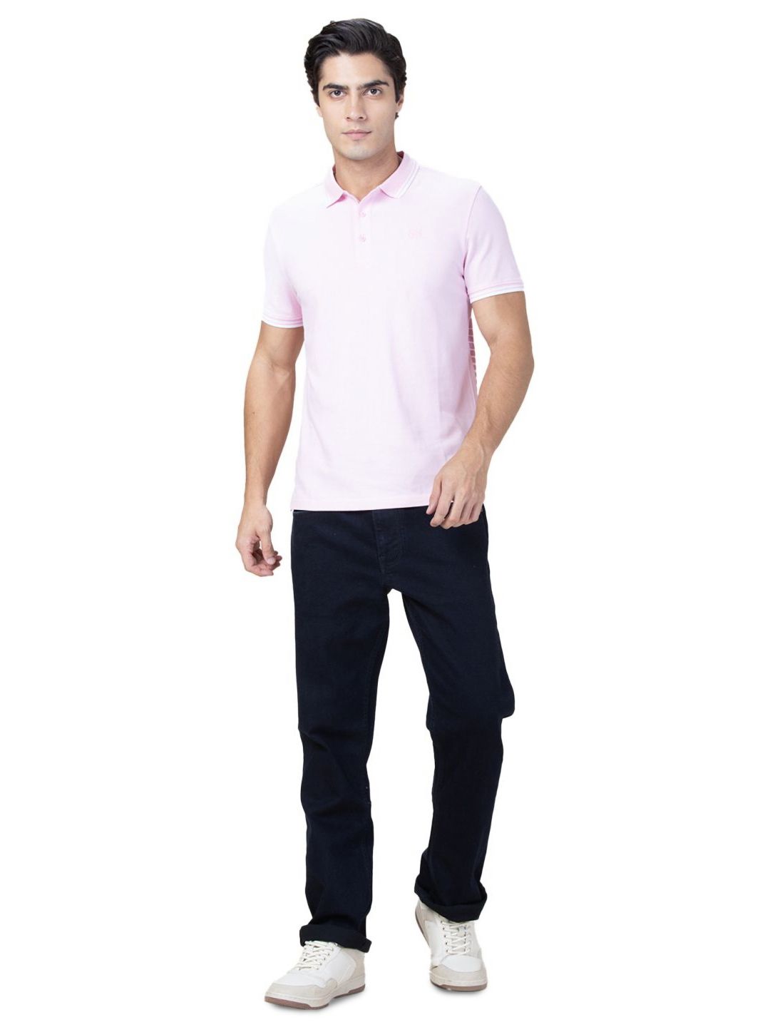 Being Human Men Polo Collar T-shirt