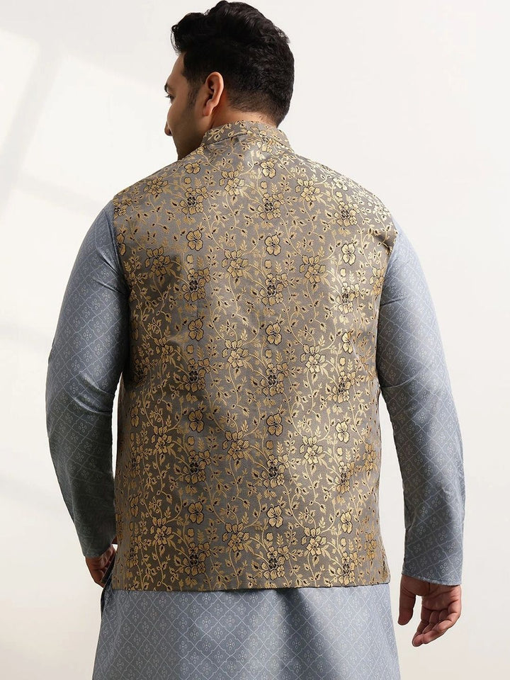 Jaket Nehru Brocade Rekaan Tenun SOJANYA PLUS