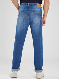 Lelaki Spykar Santai Fit Light Fade Jeans Regangan