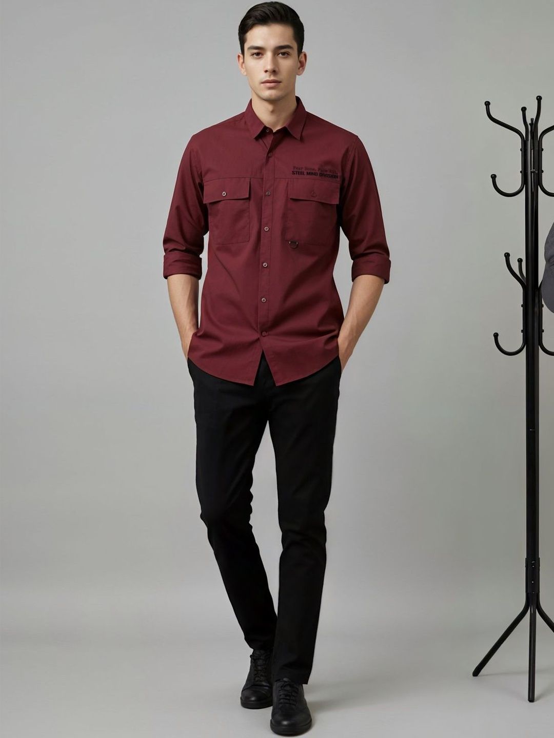 ADRO Men Standard Casual Shirt
