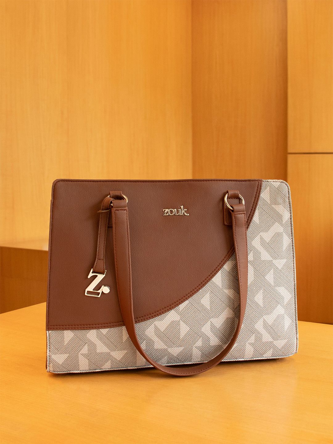 ZOUK Aravalli Abstract Office Essential Bag