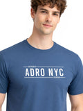 ADRO Men Typography Printed T-shirt